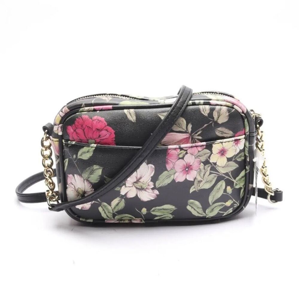 ✨Karl Lagerfeld Paris Kris PU Floral Print Bow Crossbody✨